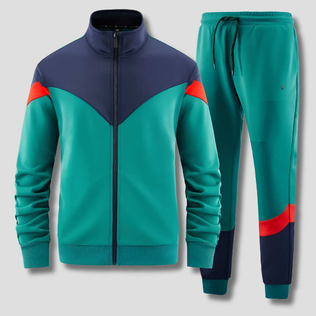 Tuta da allenamento versatile Elite da uomo in due pezzi