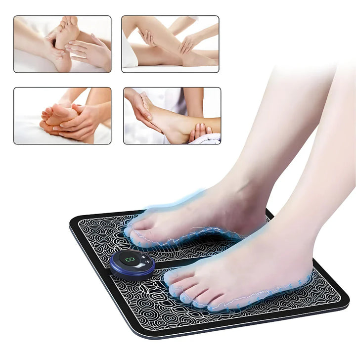 Cuscino per massaggio plantare EMS rilassante