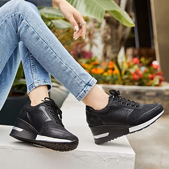 Scarpe da ginnastica con zeppa da donna Elevated Wedge