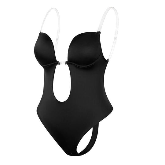 Body Shaper senza schienale a V profonda per un'eleganza senza cuciture