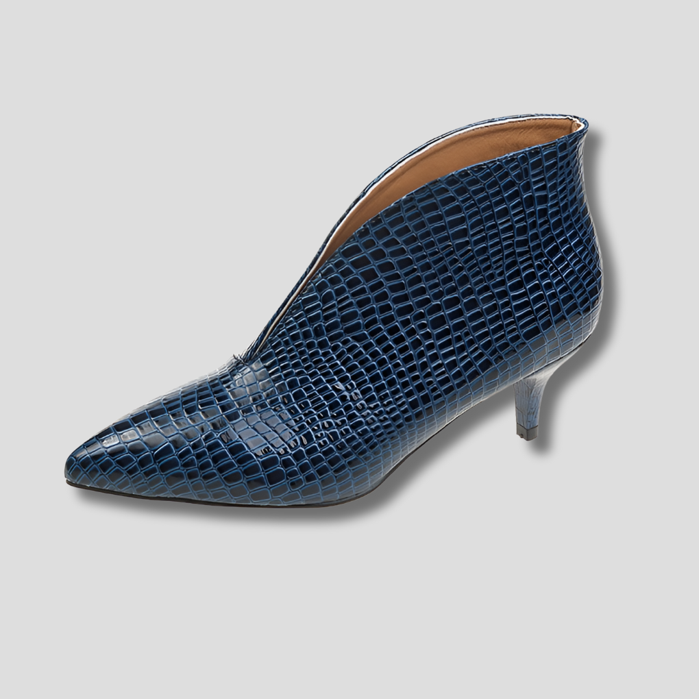 Botines con tacón de aguja para mujer