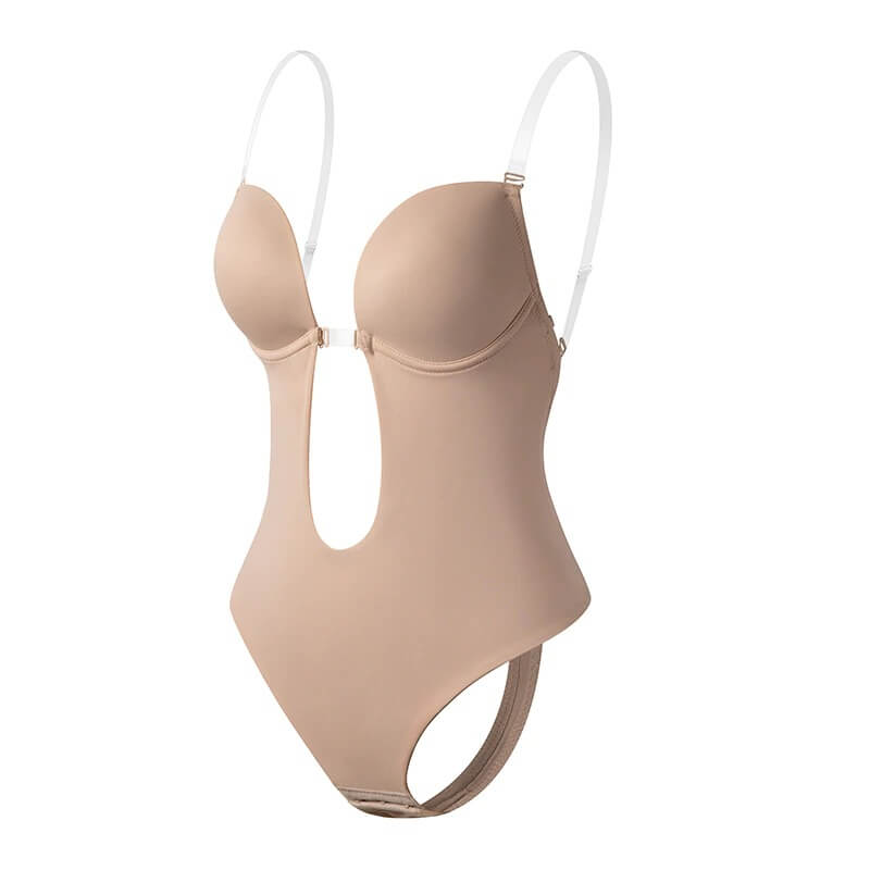 Body Shaper senza schienale a V profonda per un'eleganza senza cuciture
