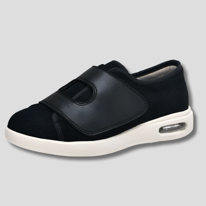 Zapatos anchos para diabéticos para pies hinchados