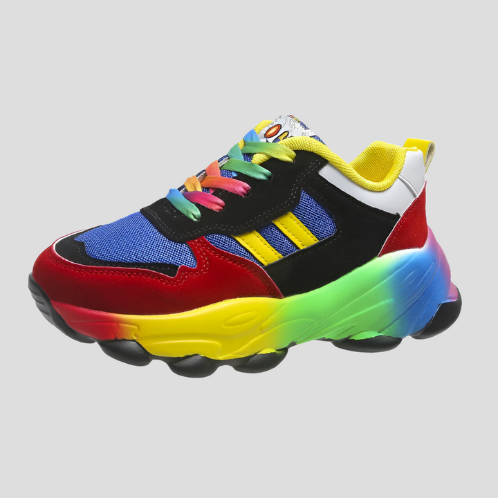 Sneakers ortopediche colorate da donna