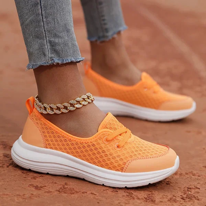 Scarpe ortopediche da donna con suola morbida e rete comfort