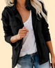 Giacca in denim morbido da donna