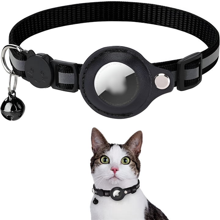 Collare GPS per gatti con design riflettente