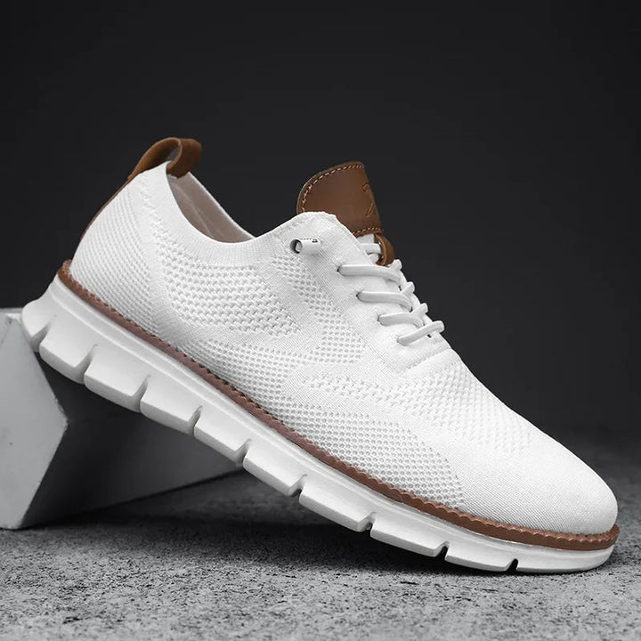 Sneakers da uomo in rete traspirante