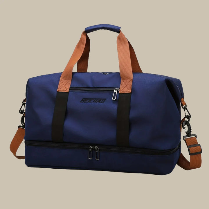 ArancioneBorsa da viaggio da uomo spaziosa ed elegante