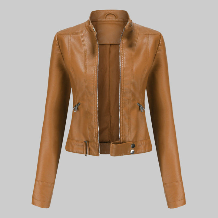 Capispalla in pelle da donna
