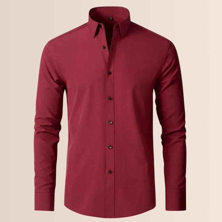 Camicia da lavoro elasticizzata da uomo