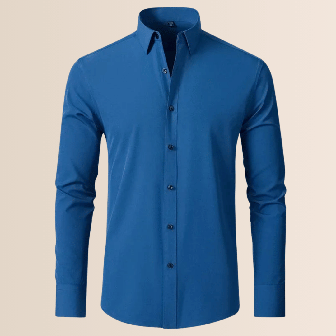 Camicia da lavoro elasticizzata da uomo