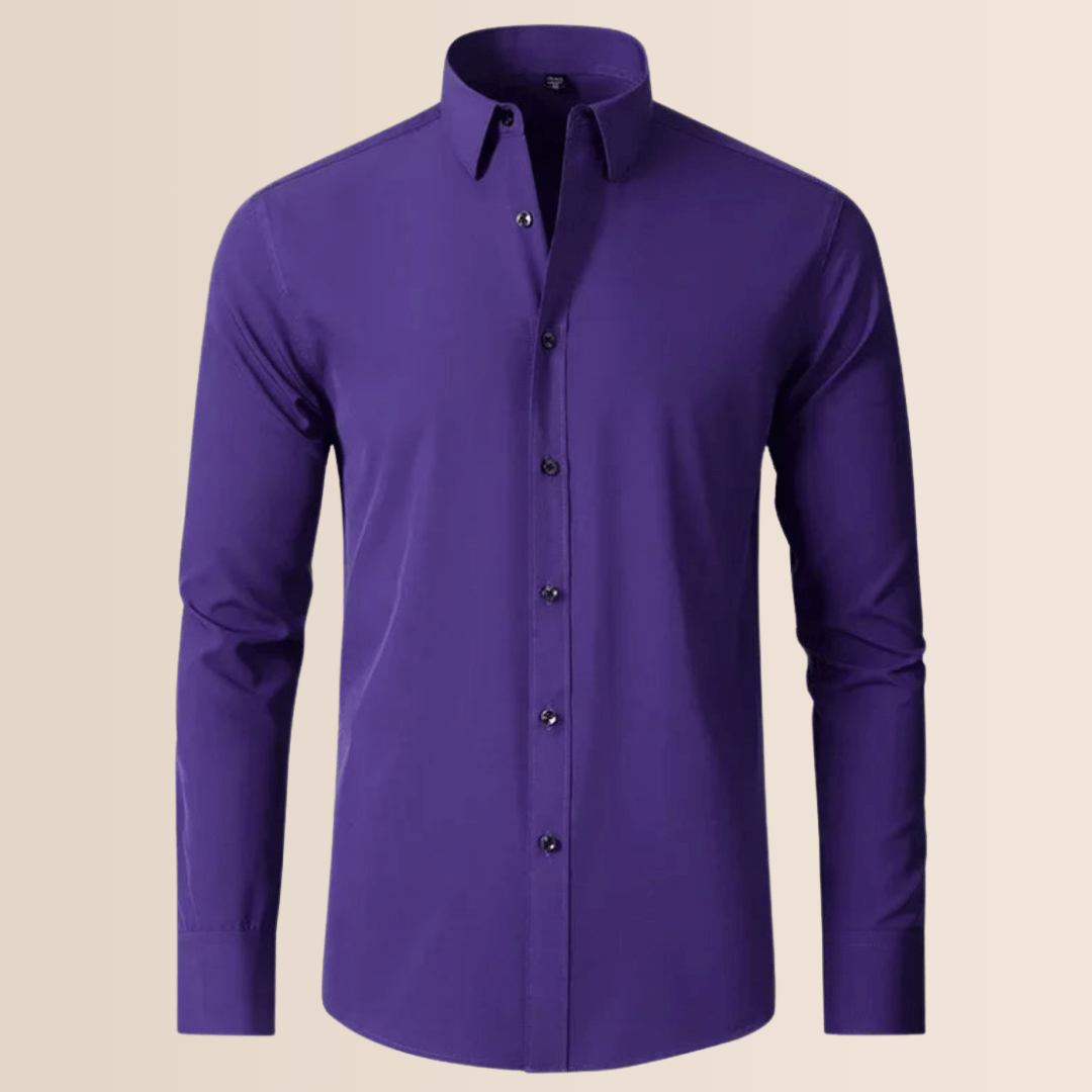 Camicia da lavoro elasticizzata da uomo