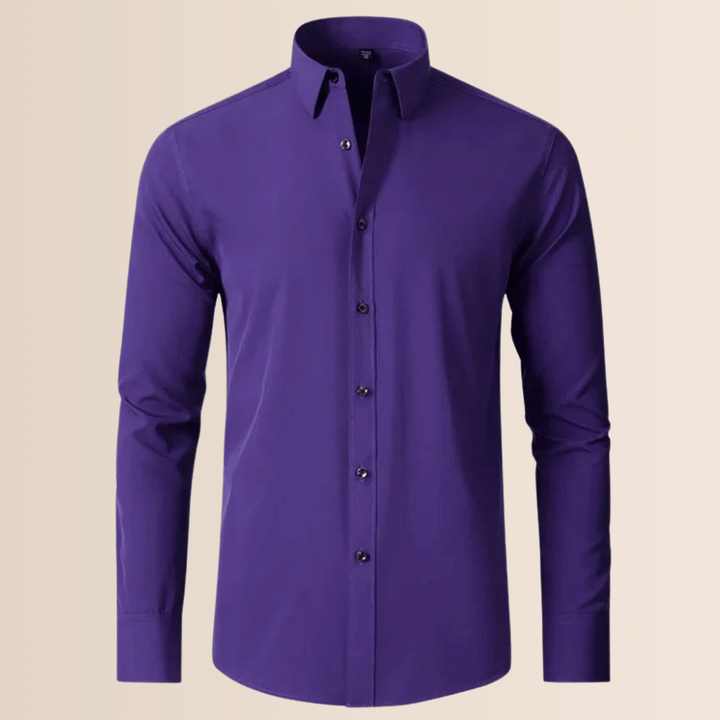Camicia da lavoro elasticizzata da uomo