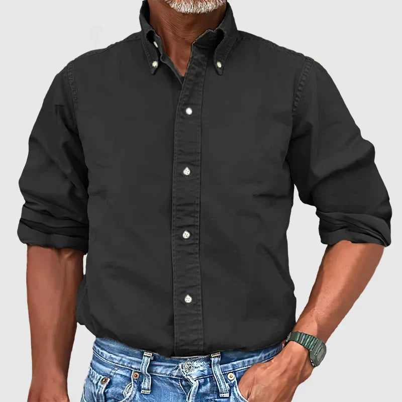 Camicia classica a maniche lunghe da uomo