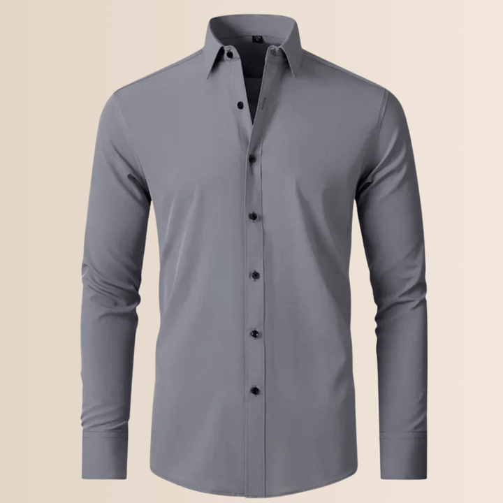 Camicia da lavoro elasticizzata da uomo