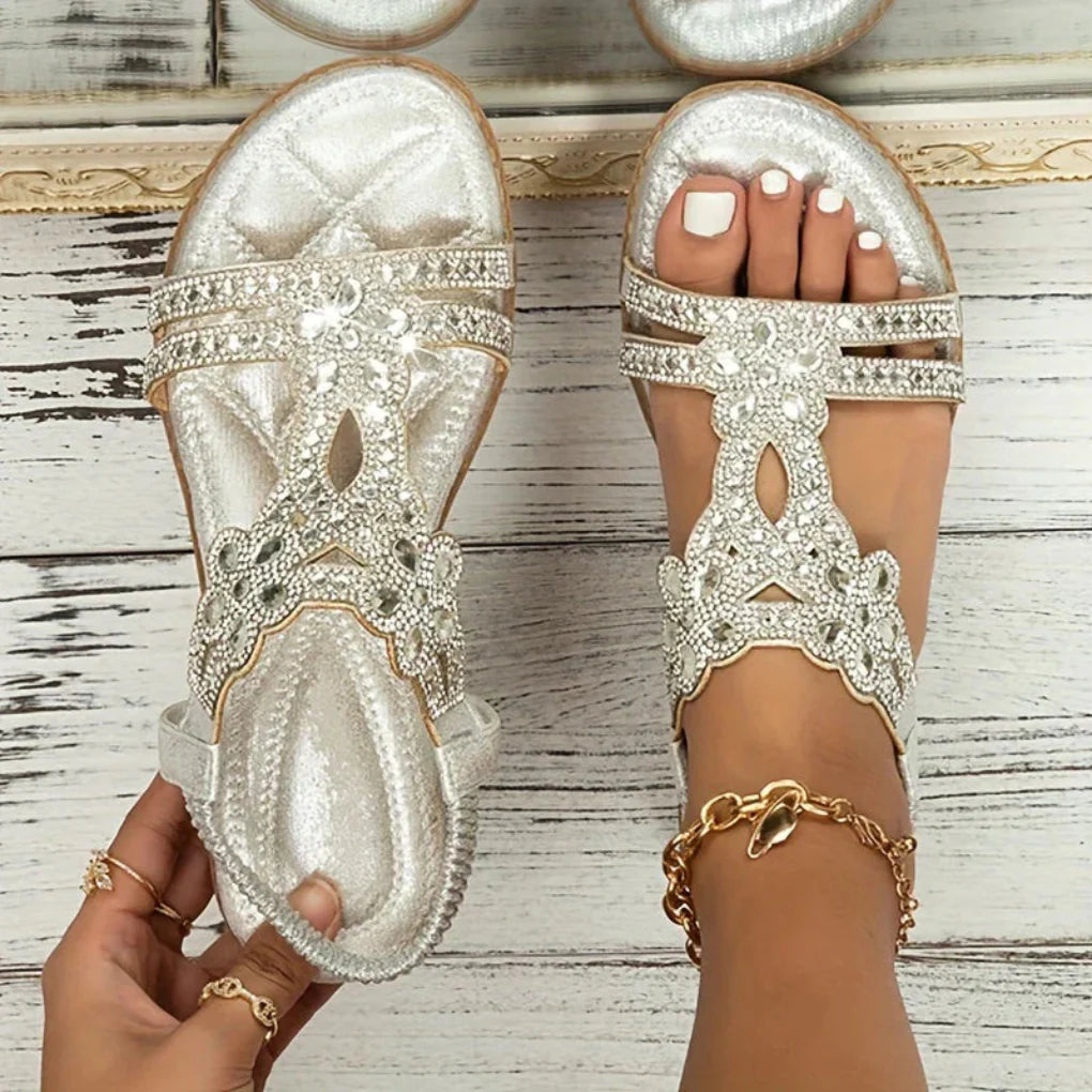 Sandali ortopedici da donna in stile boho