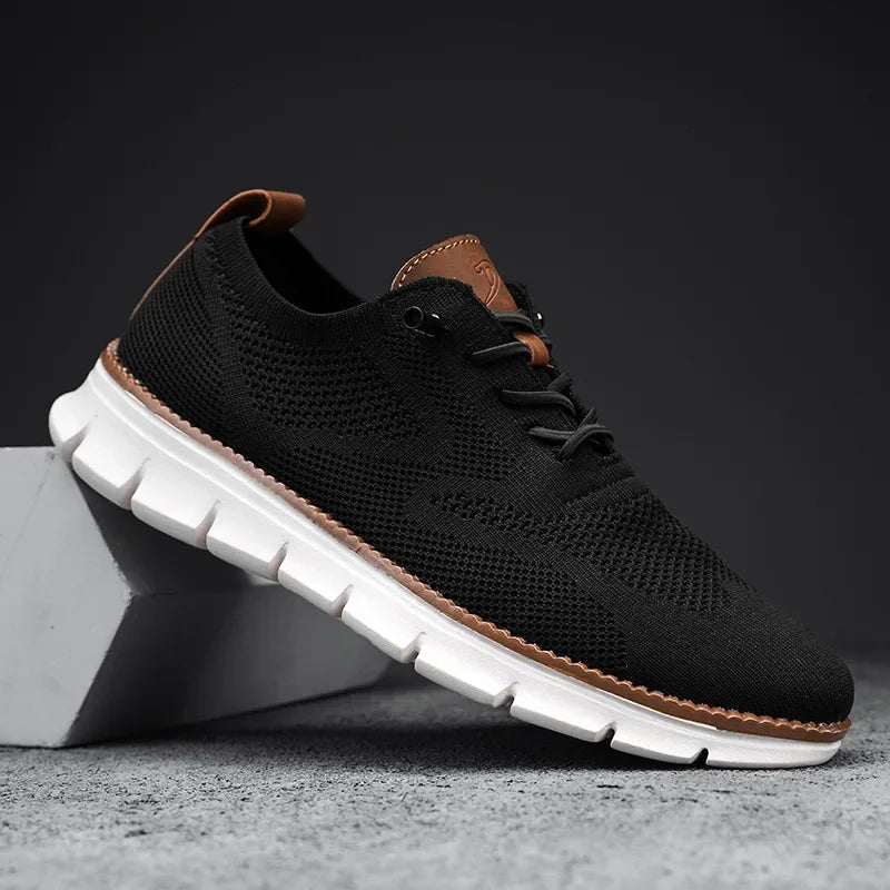 Sneakers da uomo in rete traspirante