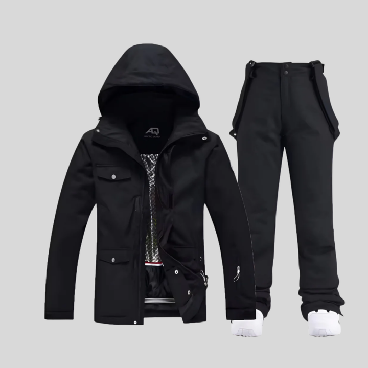 Completo invernale funzionale da donna con giacca e pantaloni da sci