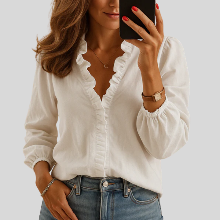Chic Ruffle Blouse