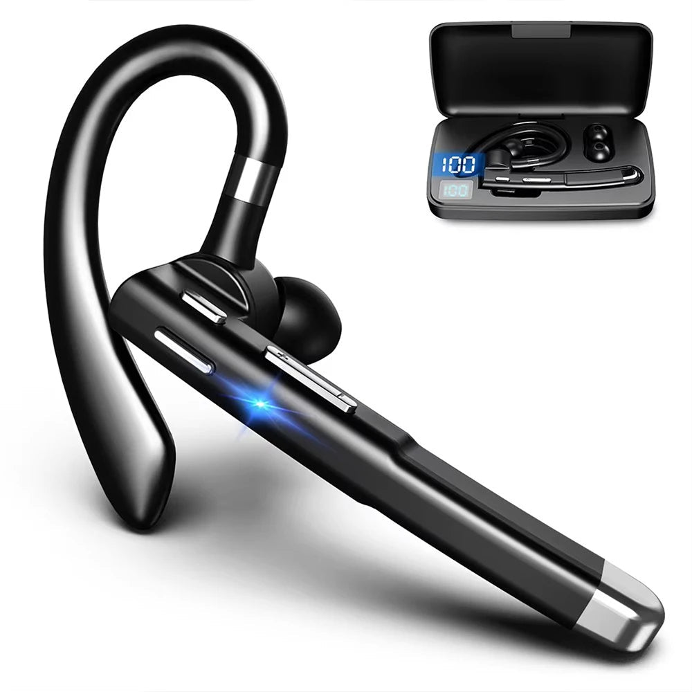 Auricolare Bluetooth monoauricolare BT5.3 con cancellazione del rumore