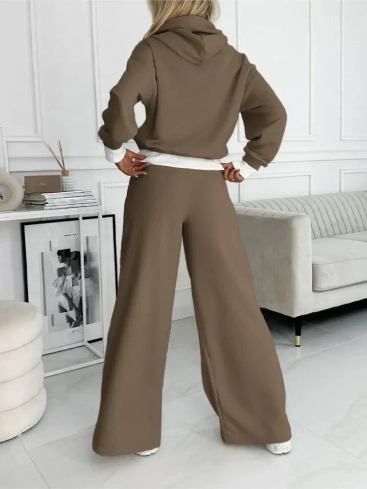 Elegante set da jogging per donna in due pezzi