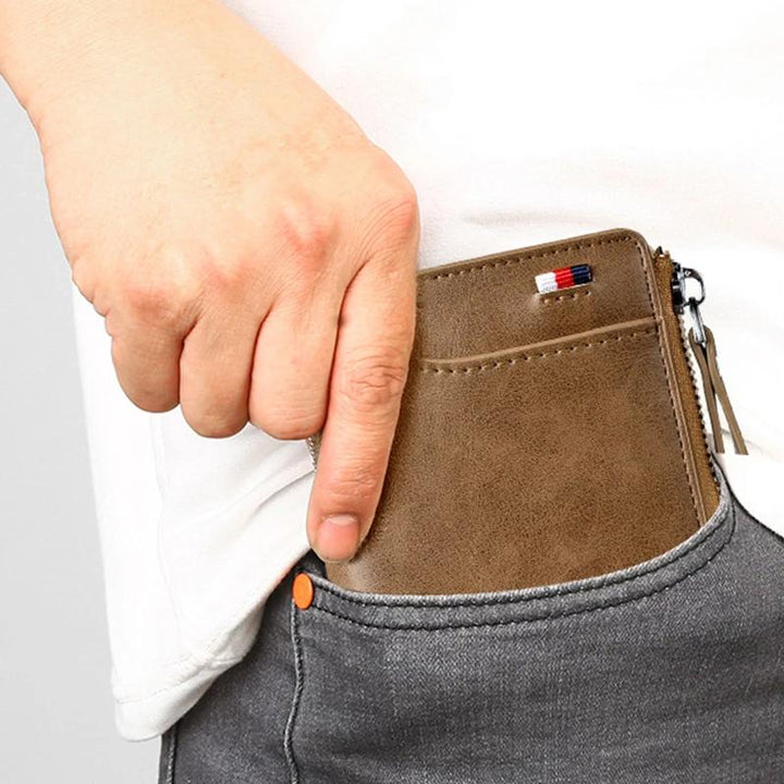 Elegante portafoglio compatto