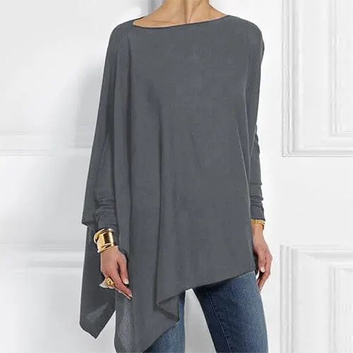 Top elegante a maniche lunghe da donna Chic