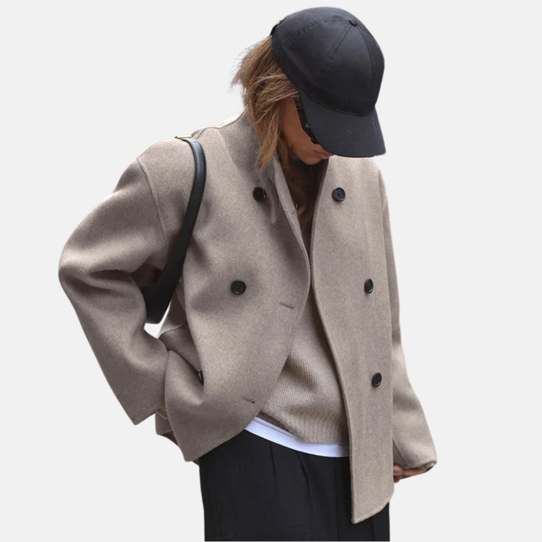 Cappotto in lana vintage da donna