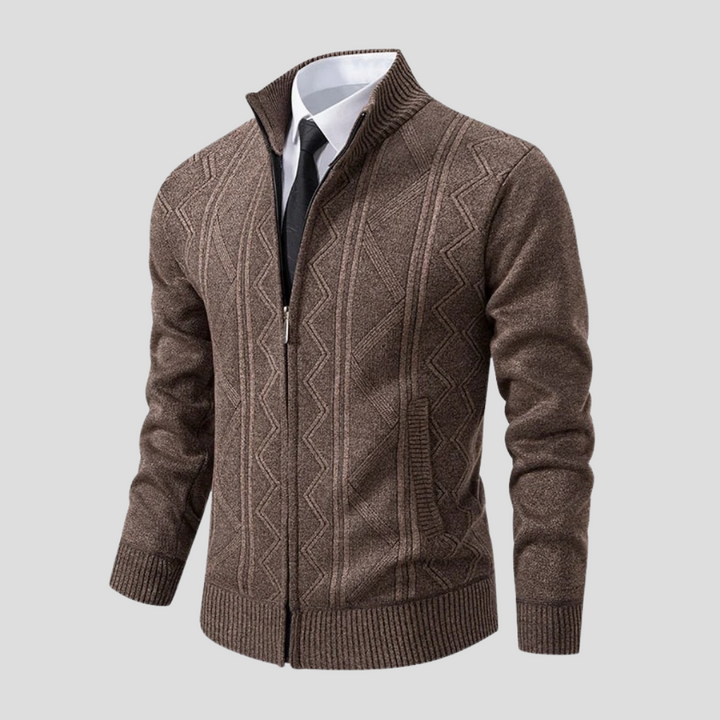 Cardigan in maglia da uomo