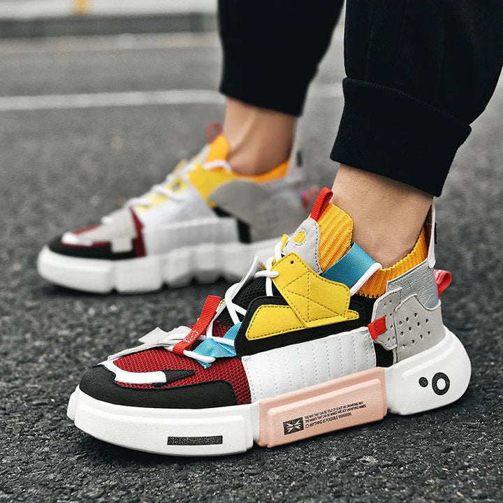 Scarpe da ginnastica a rete traspiranti per uomo