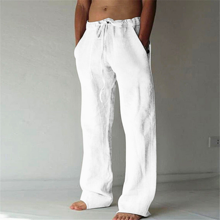 Comodo abbigliamento casual a vita alta con coulisse