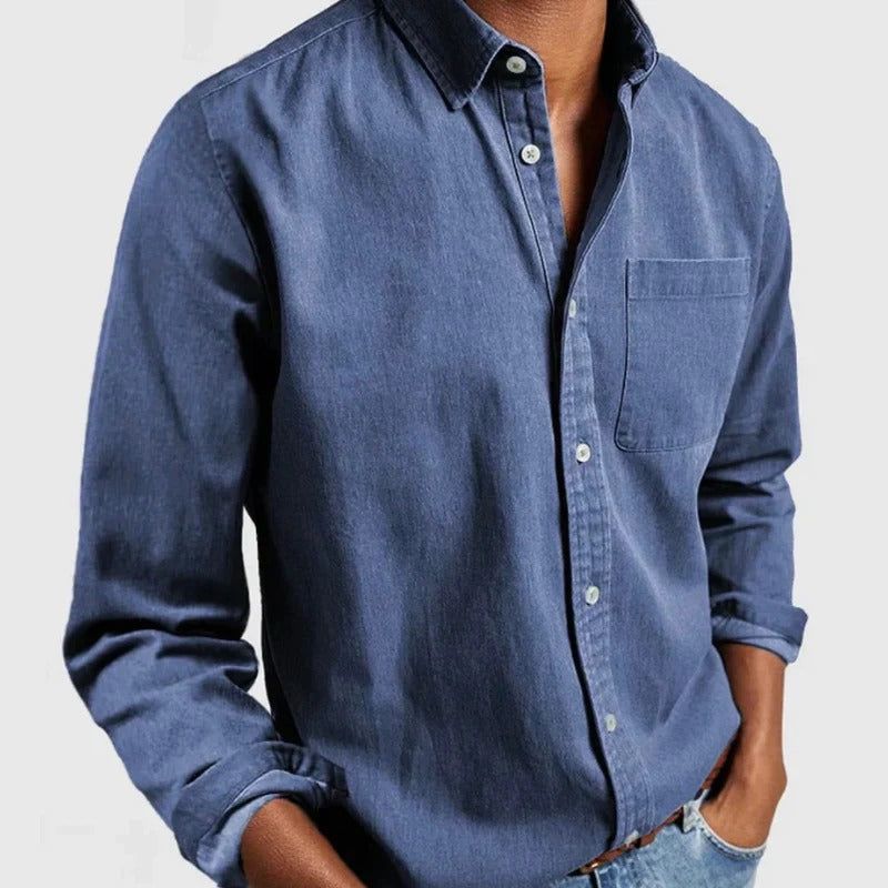 Camicia da uomo in denim Classic Denim