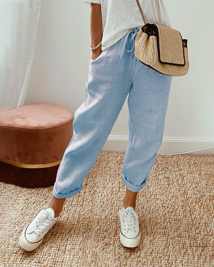 ComfortFit - Pantaloni da Jogging con Vita Elasticizzata e Cordoncino