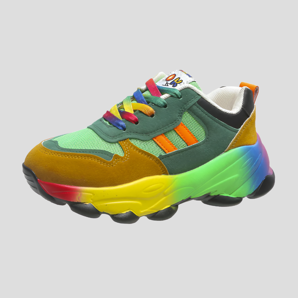 Sneakers ortopediche colorate da donna