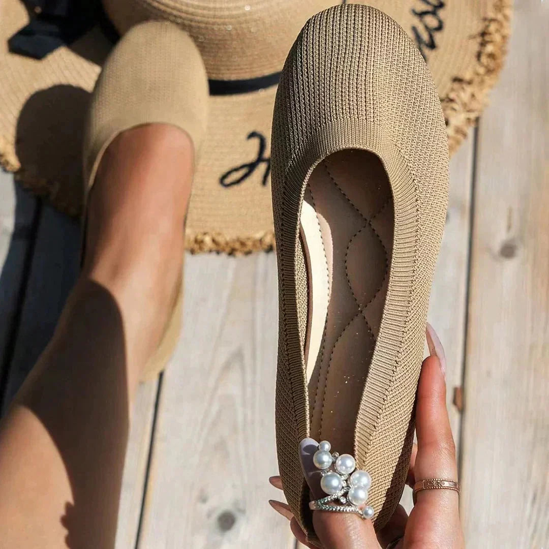 Scarpe ballerine estive traspiranti e antiscivolo per donna