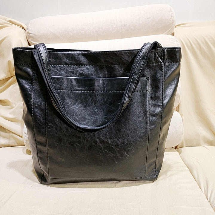 Borsa a mano elegante in morbida pelle da donna