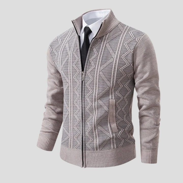 Cardigan in maglia da uomo
