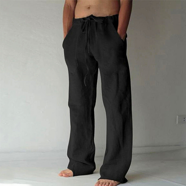 Comodo abbigliamento casual a vita alta con coulisse