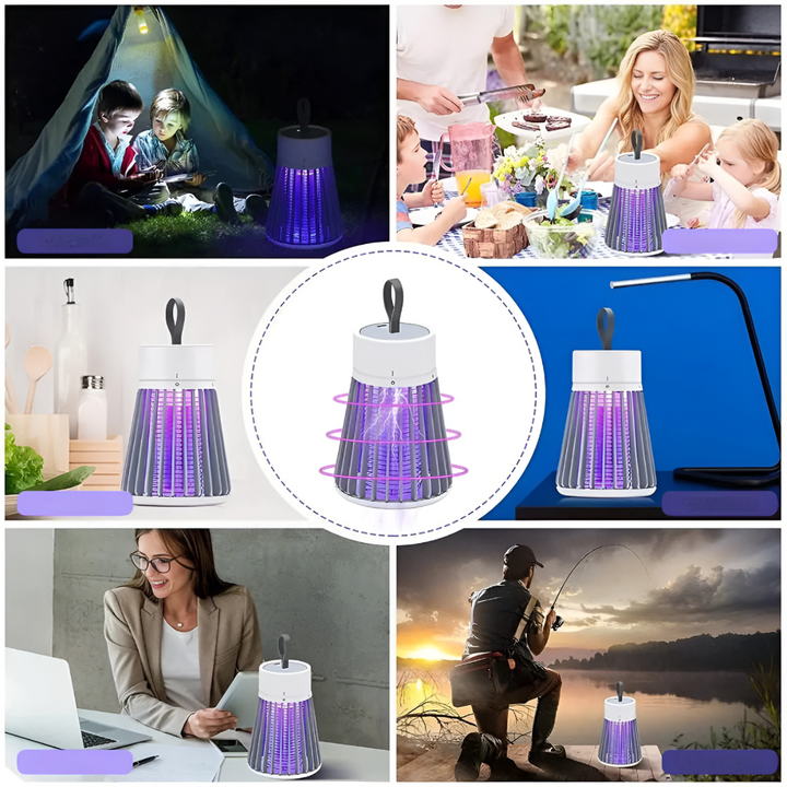 Lampada elettrica antizanzare