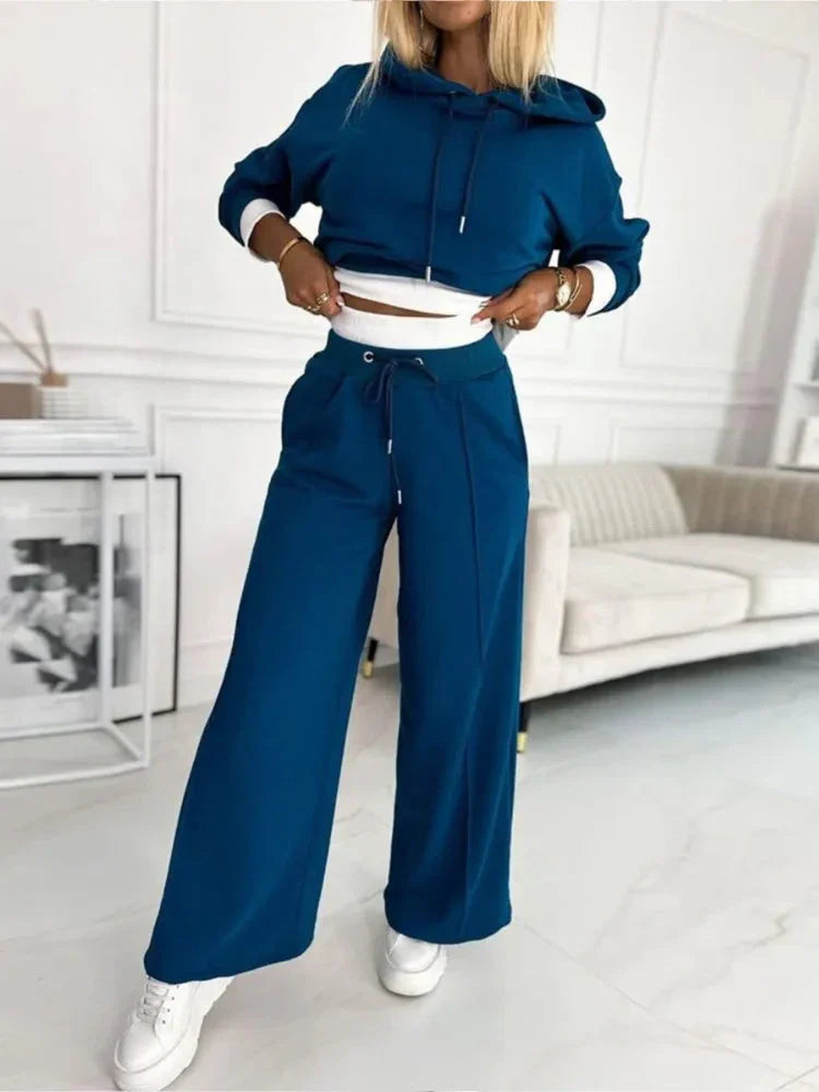 Elegante set da jogging per donna in due pezzi