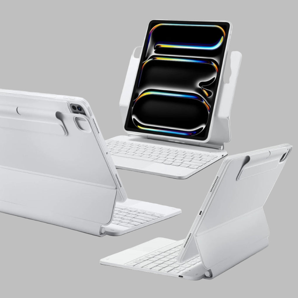 Custodia con tastiera magnetica a 360° per iPad