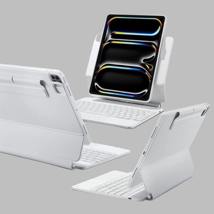 Custodia con tastiera magnetica a 360° per iPad
