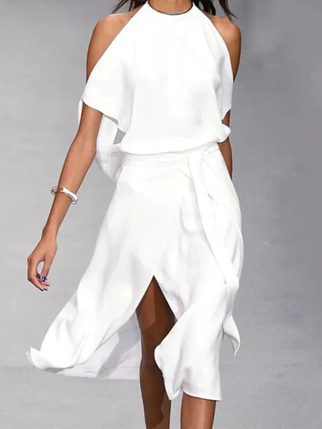Top basic da donna a maniche lunghe