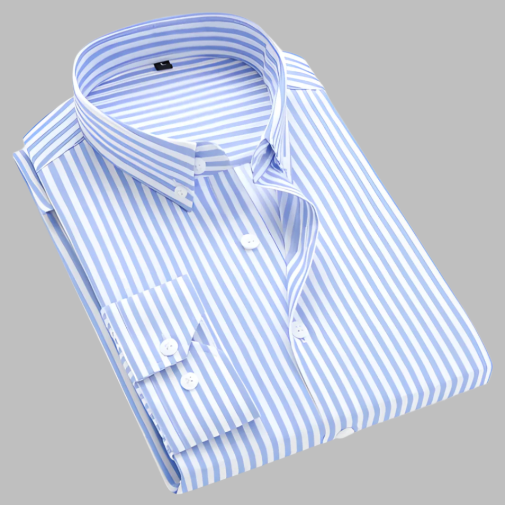 Camicia da uomo in cotone Oxford a quadri