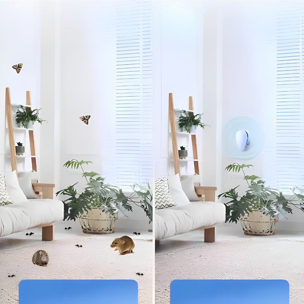 Repellente ad ultrasuoni per un controllo efficace dei parassiti