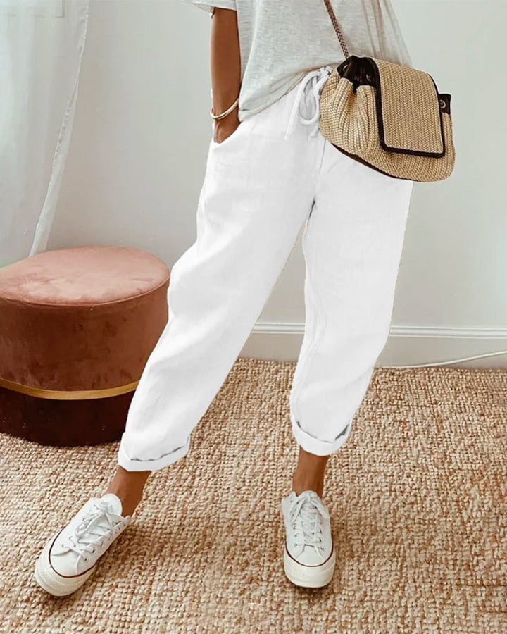 ComfortFit - Pantaloni da Jogging con Vita Elasticizzata e Cordoncino