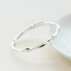 Bracciale d'argento ritorto