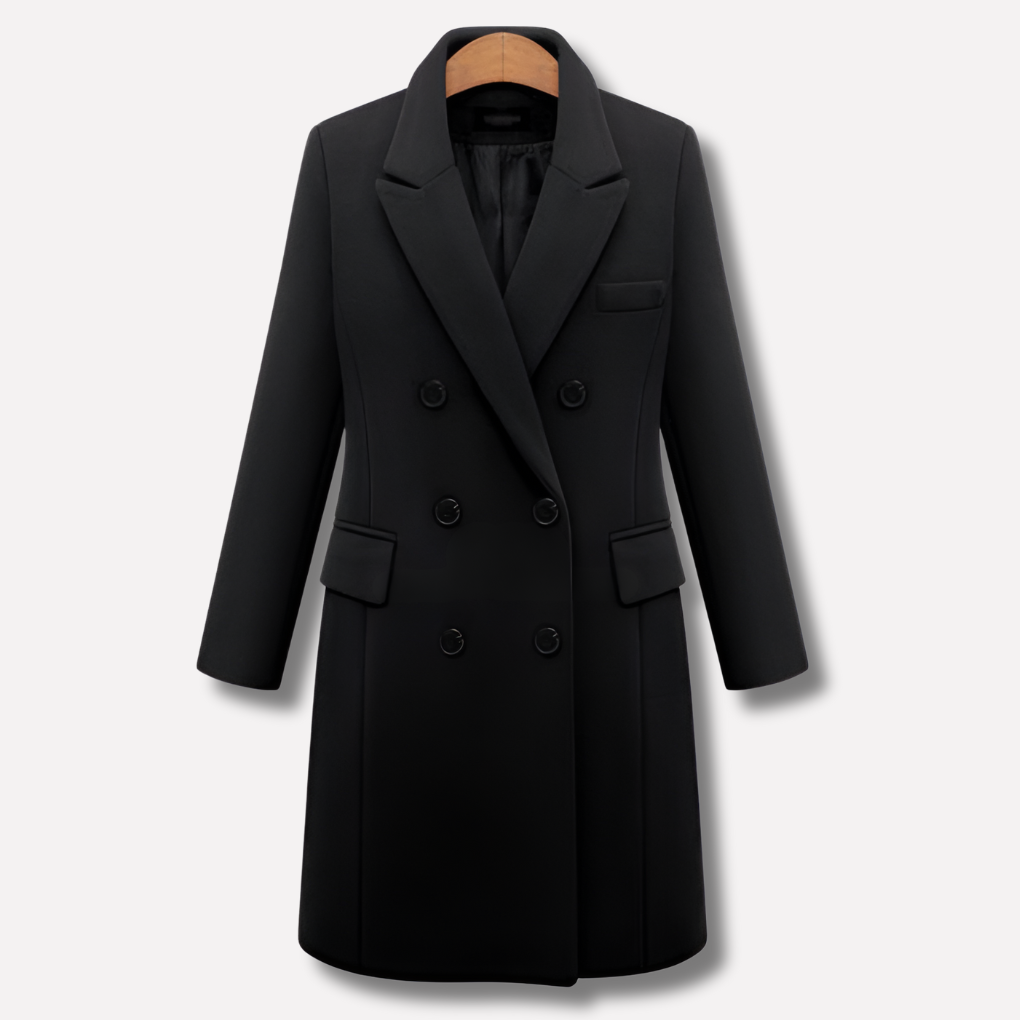 Abrigo invernal largo de mujer