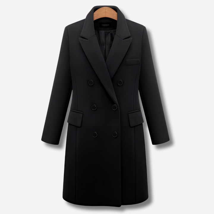 Abrigo invernal largo de mujer